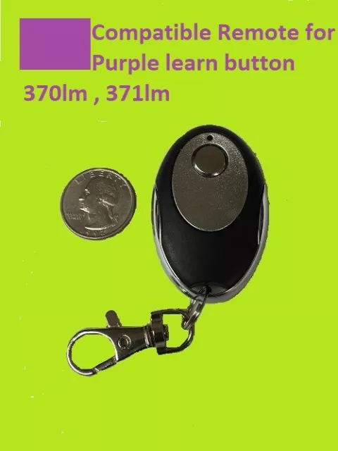 LiftMaster Garage Door Opener Remote Control Part Mini Purple Learn Button 1B