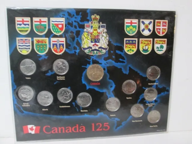 1992 Canadian 125th Anniversary Coin Set