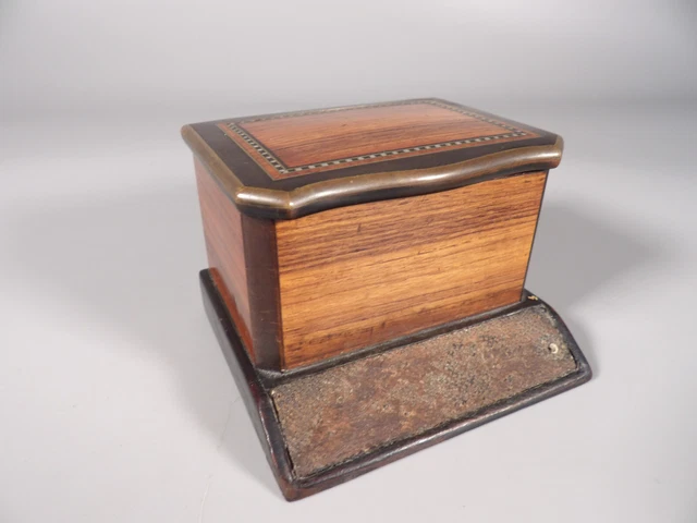 4 panneaux d'une boîte en bois avec incrustation de nacre, scènes chinoises - En vente sur France