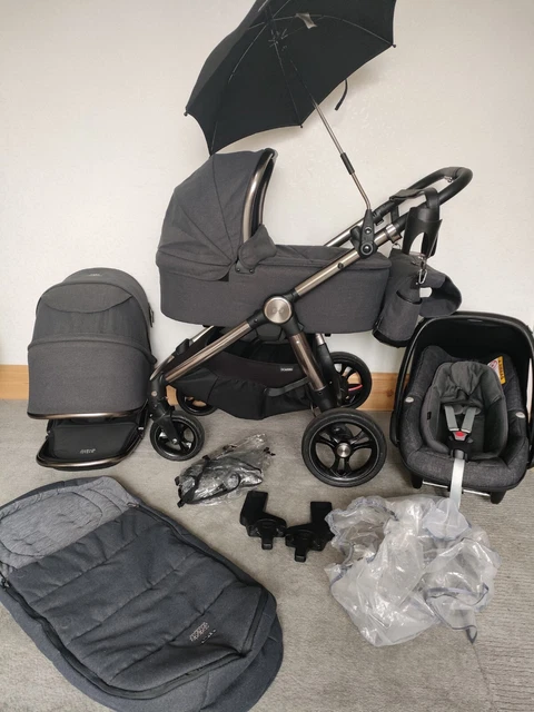 Mamas & Papas Ocarro Onyx Travel System Plus Extra