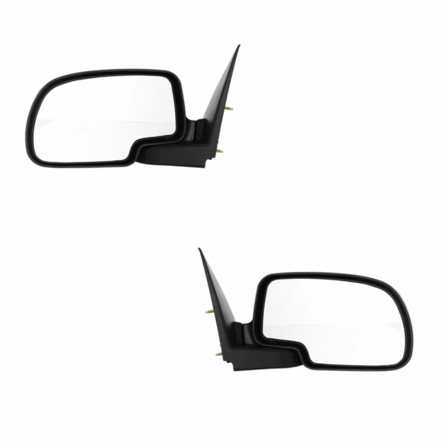 For Chevy Tahoe 2000 2001 2002 Door Mirror Driver and Passenger Side Pair Manual