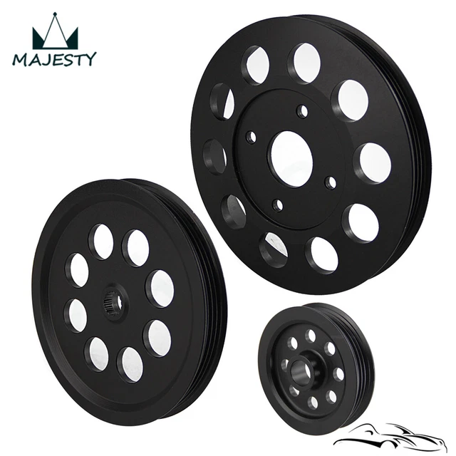 CRANK PULLEY FOR Nissan Skyline GTR RB20 RB25DET RB26 R32 R33 R34 89