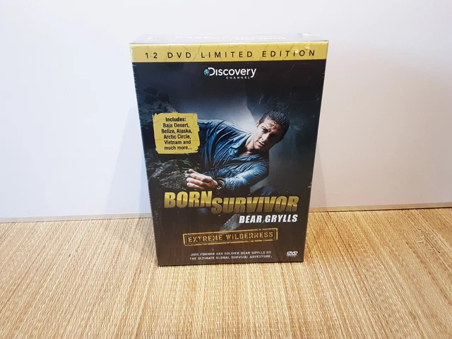 Born Survivor Bear Grylls Extreme Wilderness 12 Dvd Limited Edition New & Sealed