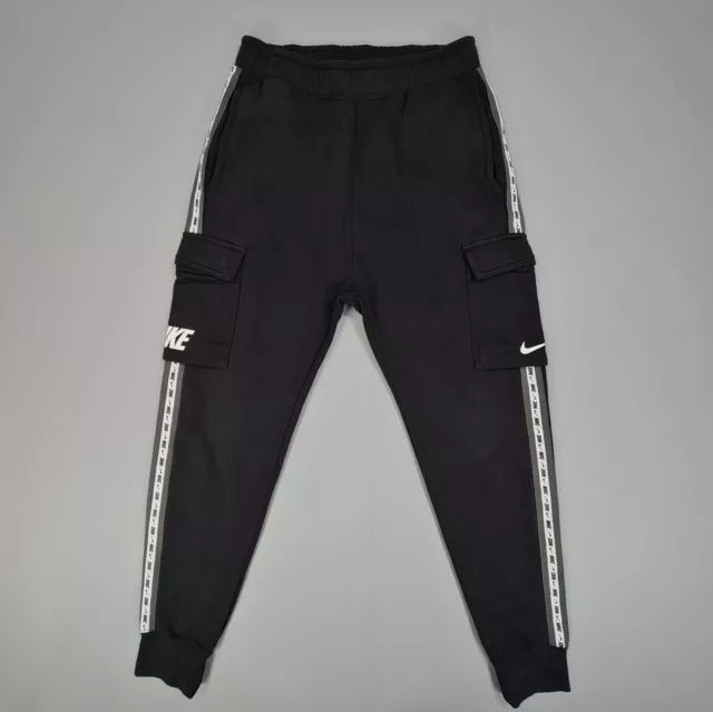 Size XL Men's Nike Sportswear Repeat Tape Fleece Cargo Pants Grey  DX2030-070 NWT