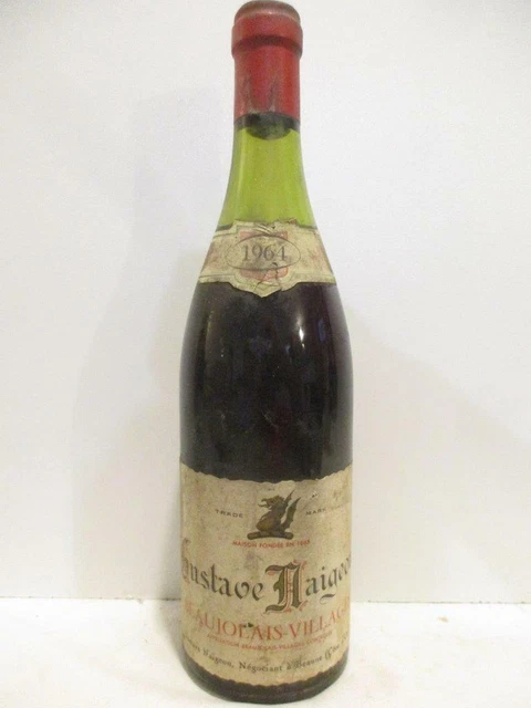 villages gustave naigeon rouge 1964 - beaujolais