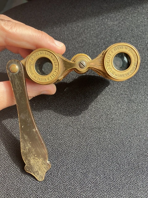 ancienne paire de jumelles de théâtre signée BIANCHI Paris 19ème collection