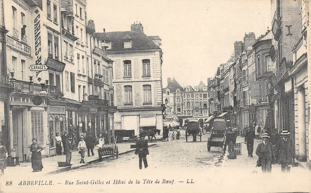 80 AULT. La Plage et Falaises 1925