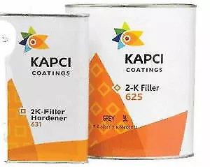 Kapci 3.75L 2K 4:1 Primer High Build grey HB Kit Inc 2K Fast Activator