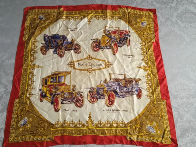 Foulard Vintage Signé Nathalie Andersen - Multicolore - Occasion