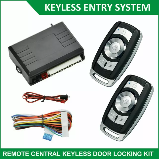 Car Keyless Entry System Door Remote Control Central Lock Locking Kit Universal