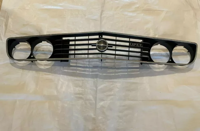 1973 Buick Opel Grill Center Emblem Headlight Bezel Surround Trim Front Molding