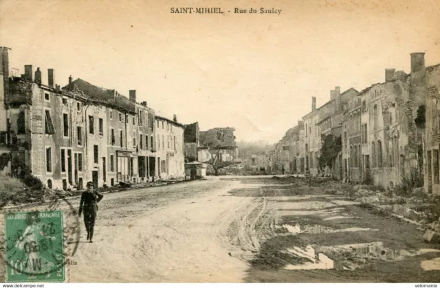 S11152 cpa 55 Saint Mihiel - Rue du Saulcy