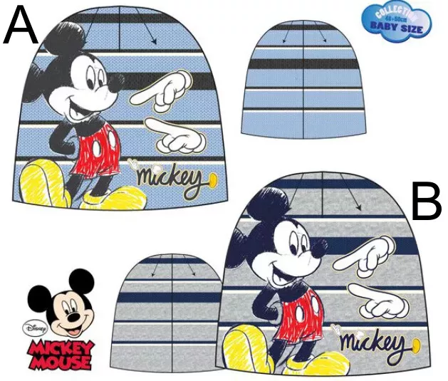 Disney Mickey Mouse Niño Bebé Gorro de Invierno Sombrero Caliente