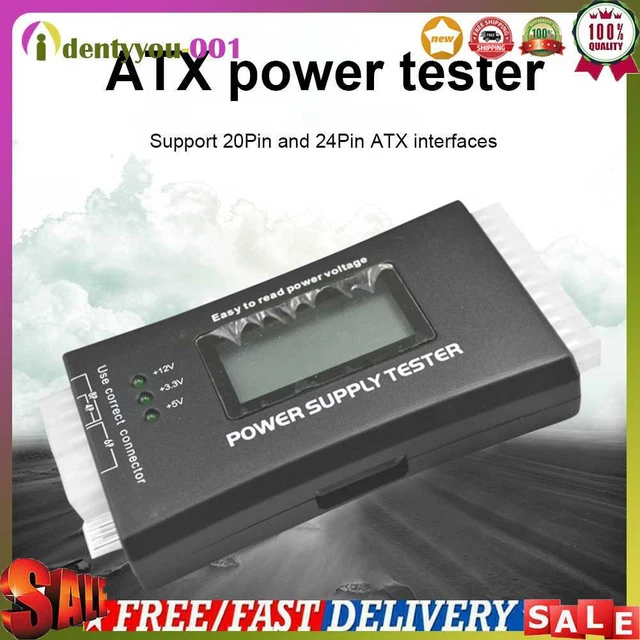Strumenti diagnostici di misura potenza 20/24 pin PC multifunzione per ATX BTX ITX TFX