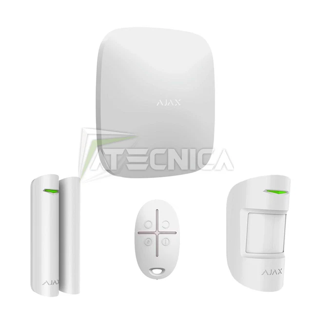 Pack alarme maison AJAX Starterkit avec sirène extérieur