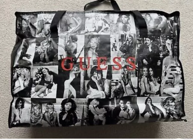 GUESS Jennifer Lopez & Gigi Hadid Reusable Tote Shopping Bags