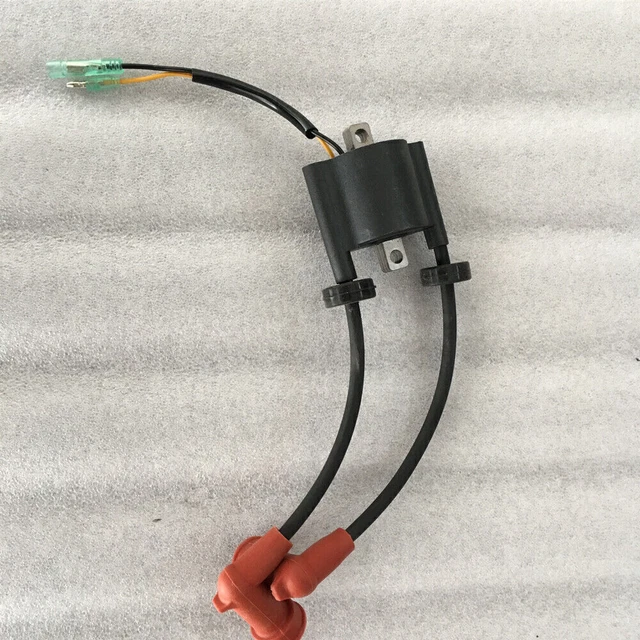 Ignition Coil 6B4-85570-00 For Yamaha Outboard Parsun 9.9 15HP E M 2T Engine New