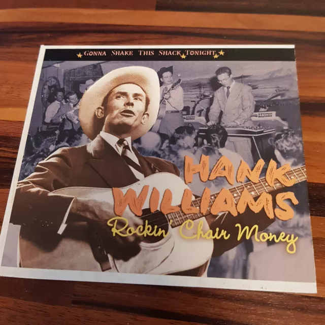 HANK WILLIAMS: Rockin' Chair Money  DIG  > EX/EX(CD)