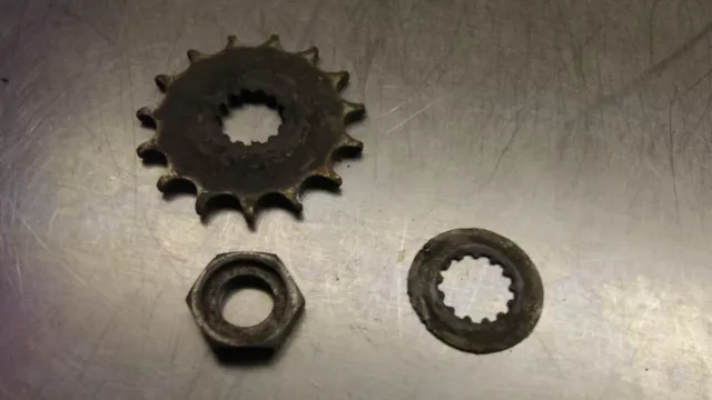 1979 Yamaha XT500 Front Sprocket with Nut XT Tt 500 4Stroke T5-11U
