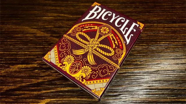 Bicycle Musha Playing Cards by Card Experiment, Great Gift For Card Collectors