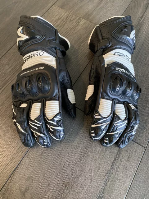 Alpinestars GP Pro R3 Gloves Black White L