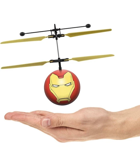 MARVEL AVENGERS IRON Man Flying UFO Ball Helicopter By World Tech Toys