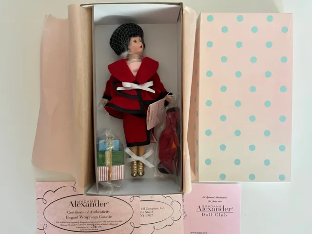 Madame Alexander Elegant Wrappings Cissette Doll 50060 Rare NWT NEW IN BOX