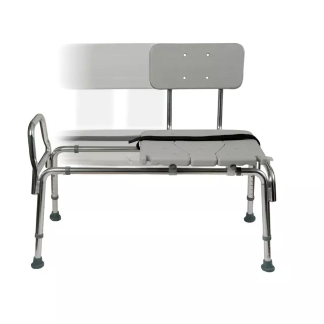 DMI Tub Transfer Bench and Shower Chair FSA Eligible up to 400 Lbs Adjustable