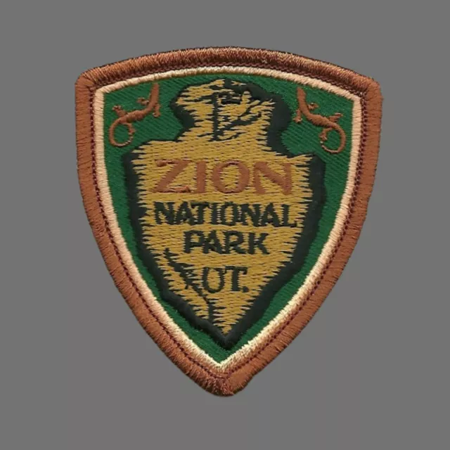 Parche de viaje Utah - Parque Nacional UT Zion - Parche de viaje punta de flecha planchado - Recuerdo