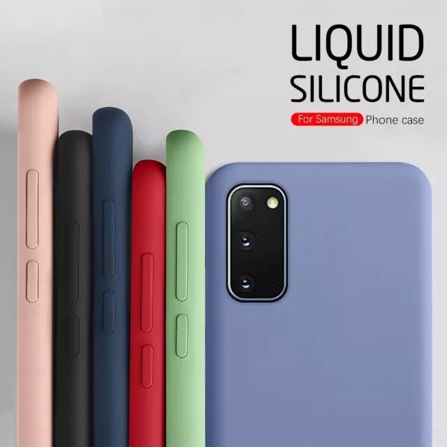 Case For Samsung Galaxy S10 S20 FE Ultra Plus 5G S10e Shockproof Silicone Cover