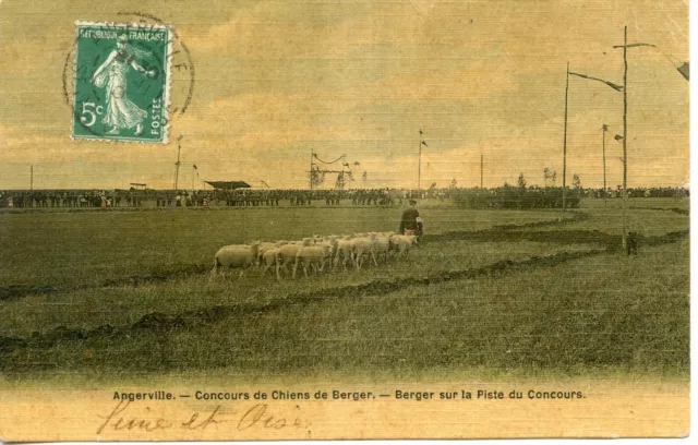 Postcard // Angerville Berger Chiens Contest