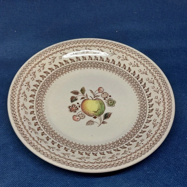VINTAGE JOHNSON BROTHERS England Old Granite FRUIT SAMPLER Gravy Boat