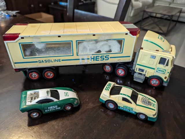 Hess Toy Truck and Racers, 1997, Untested As Is Parts Vintage