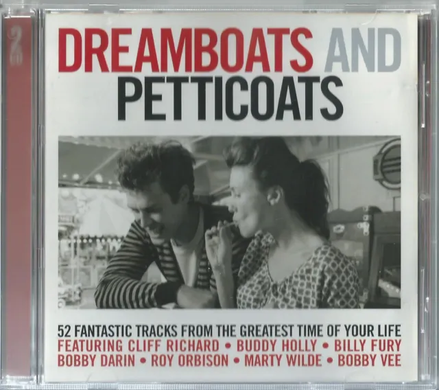 Dreamboats And Petticoats 2007 Eu 2Xcd Buddy Holly Billy Fury Bobby Vee Platters