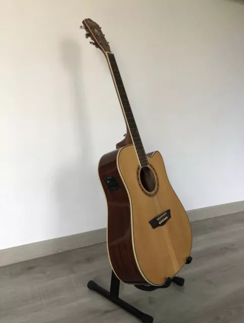 Guitarra Acústica Washburn WD10SCE 2