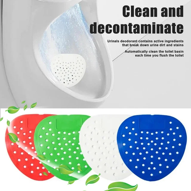 Urinal Screens Deodorizer for Toilet Bathroom Urinal Mats Pads DeodorizLY