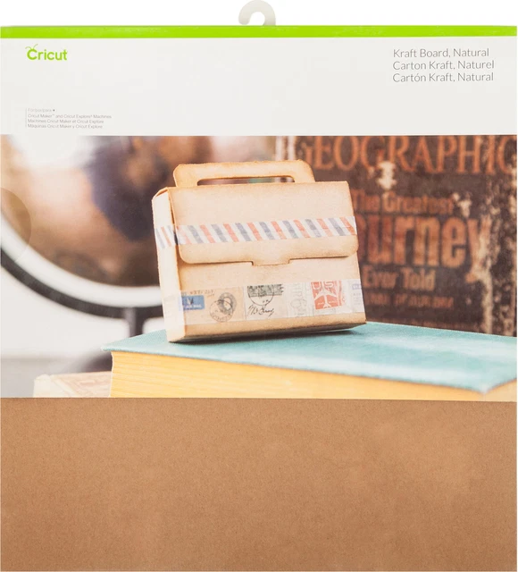 Cricut Kraft Board 12"X12" 20 Sheets-Natural 20038-25