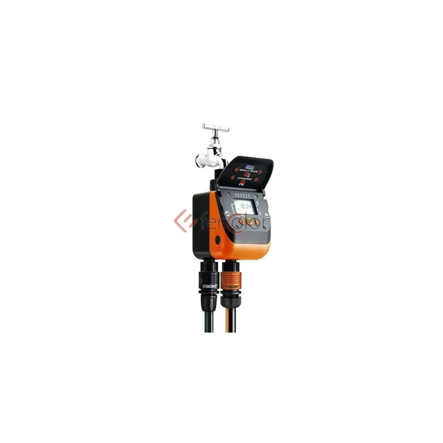 Programmatore Elettronico Giardino Timer Irrigazione Claber Duplo 2 Linee