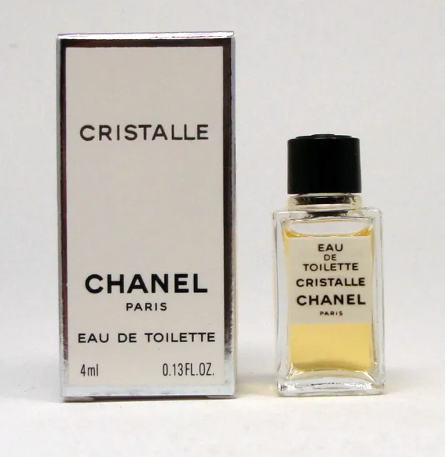 CRISTALLE CHANEL EAU De Toilette 4 Ml. 0.13 Fl.oz. Mini Perfume Vintage  $11.95 - PicClick