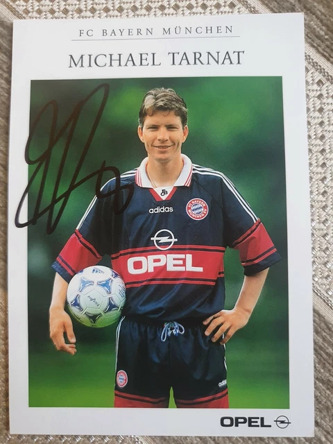 Carte Autographe Michael Tarnat – MSV Duisburg 1993-94, Originale Signée