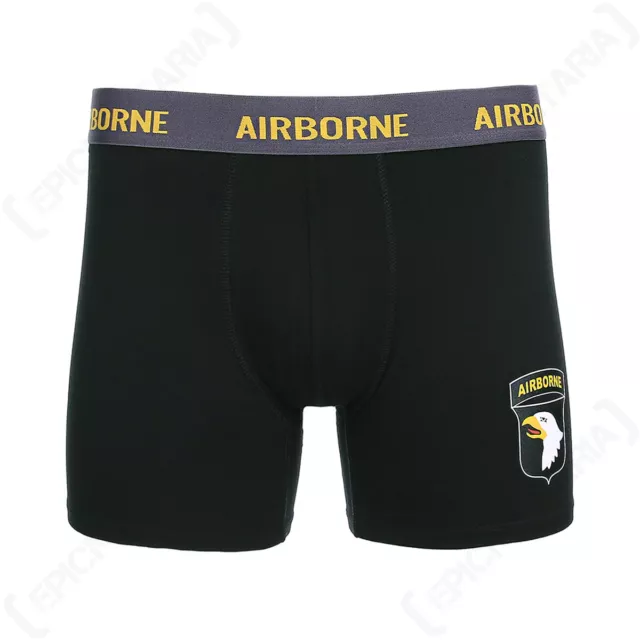 US Boxer Shorts - 101st Airborne Airforce Army Military cotone biancheria intima da uomo