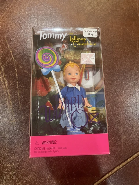 1999 Mattel Barbie Kelly Tommy As Lollipop Munchkin From The Wizard Of Oz New