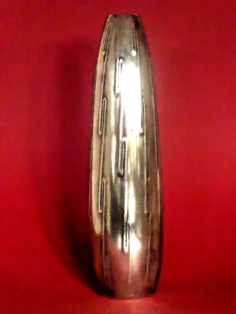 S23 - Dachbodenfund  - WMF Art Deko  Porzellan Vase mit Silveroverlay