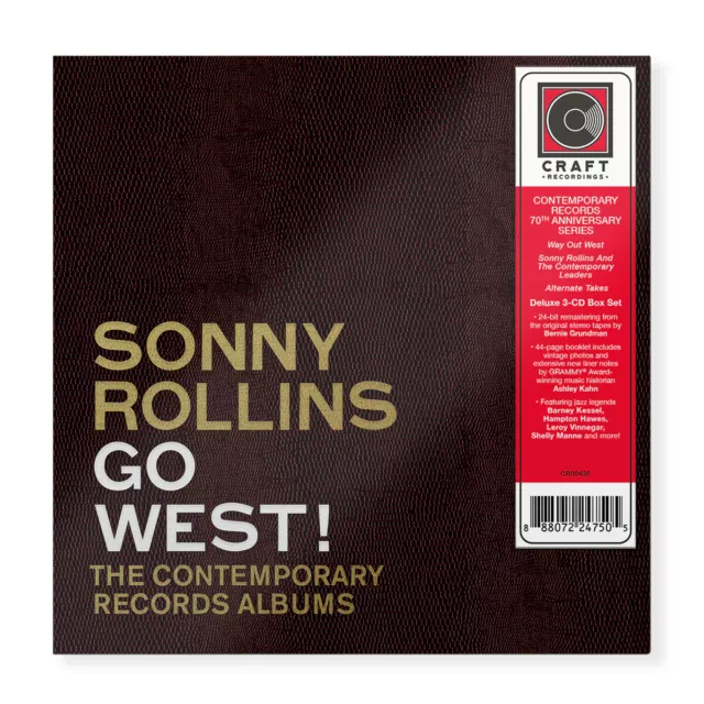 Sonny Rollins Go West!: The Contemporary Records Albums (CD) Box Set 3