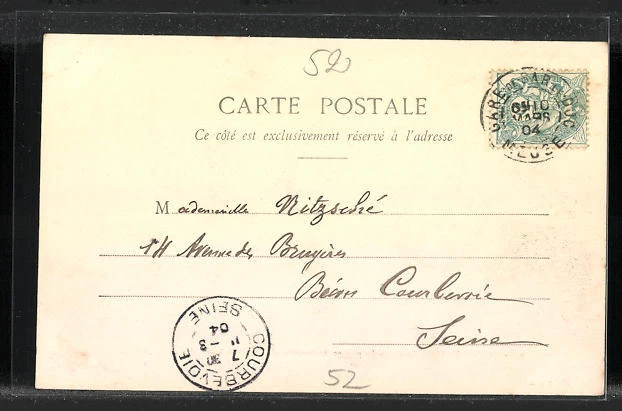 CPA Morteau, General View 1904 2