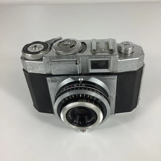 Zeiss Ikon Contina Rangefinder With Plantar F 2.8/45mm Lens