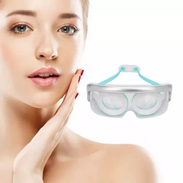 Masajeador de ojos con 3 luces LED vibración visual compresión caliente inteligente
