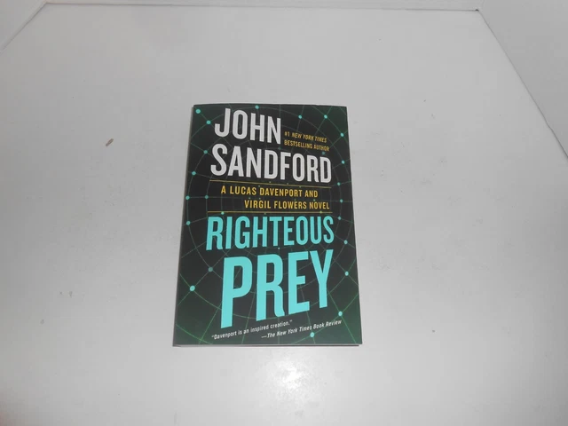 A Prey Novel Ser.: Righteous Prey by John Sandford (2023, Trade Paperback)