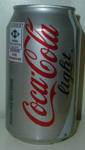 rare COCA-COLA Coke light KOSHER FOR PASSOVER 2011 can SOUTH AFRICA cans