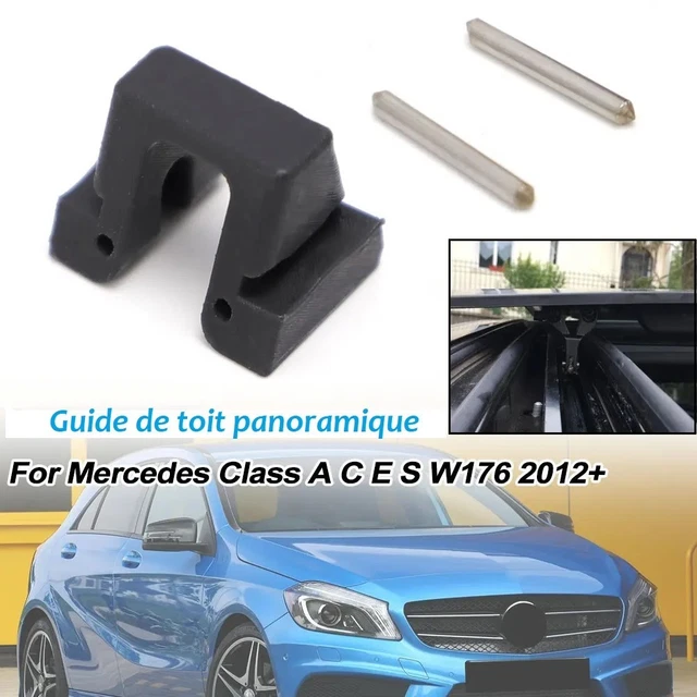 INLY Kit Réparation Clips Rail Toit Ouvrant Mercedes W168 W169 W245 – Guide Toit Ouvrant A1697800244 1697800244
